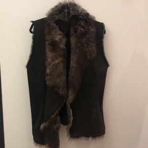 Vince Shearling Vest.